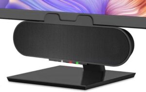 Cyber Acoustics USB and Bluetooth Speaker Bar With Mount